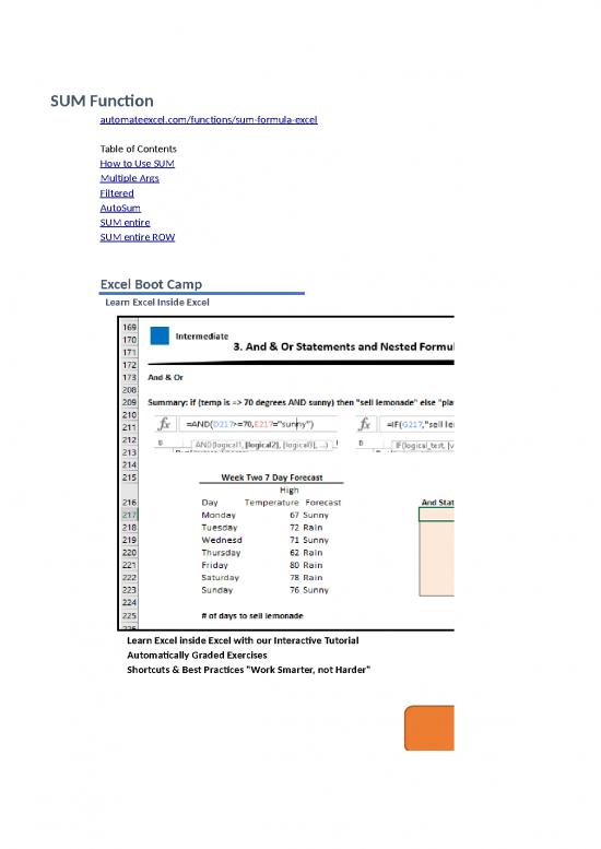 picture_Microsoft Excel Tutorial Pdf 46356 | Sum Examples