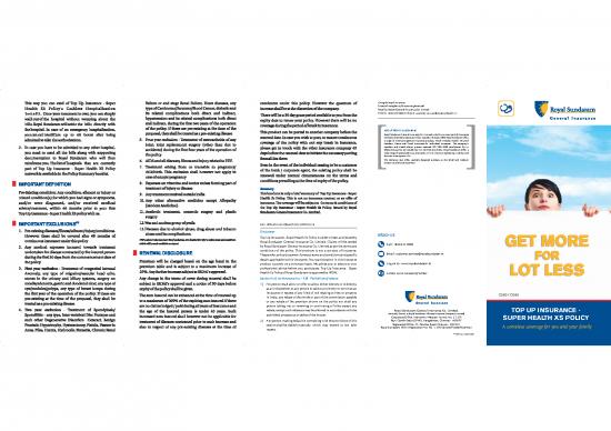 picture_Royal Sundaram General Insurance Policy Pdf 44633 | Top Up Super Health Xs Brochure