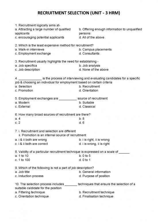 picture_Thermal Analysis Pdf 45611 | Unit 3 Hrm Recruitment Selection Mcq