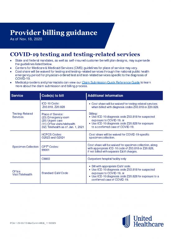picture1_Exposure Therapy Pdf 44742 | Unitedhealthcare Covid 19 Provider Billing Guidance As Of No 18, 2020