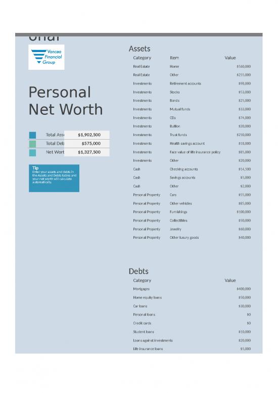 picture1_Net Worth Excel Template 46634 | Vfg Personal Net Worth Calculator