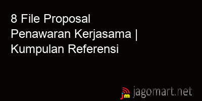 picture 8 File Tentang Proposal Penawaran Kerjasama Yang Bisa Di Download Saat Ini