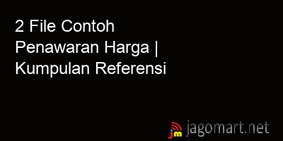 picture 2 File Tentang Contoh Penawaran Harga Yang Bisa Di Download Saat Ini