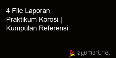 picture 4 File Tentang Laporan Praktikum Korosi Yang Bisa Di Download Saat Ini