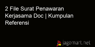 picture 2 File Tentang Surat Penawaran Kerjasama Doc