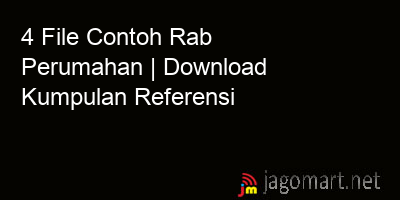 picture 4 File Contoh Rab Perumahan | Download Kumpulan Referensi