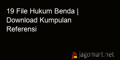 picture 19 File Hukum Benda | Download Kumpulan Referensi
