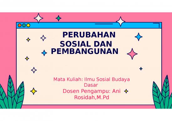 picture_Pengertian Perkembangan Sosial 4814 | Perubahan Sosial Dan Pembangunan