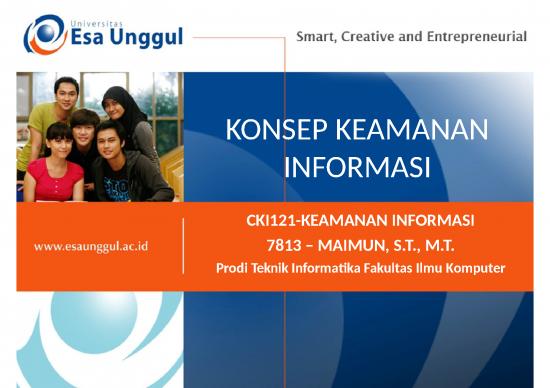 picture Information Ppt 4844 | Konsep Keamanan Informasi