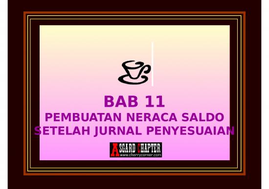 picture Power Point Laporan Keuangan 4849 | Pembuatan Neraca Saldo Setelah Jurnal Penyesuaian