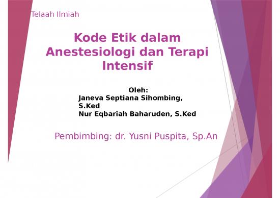picture1_Standard Ppt 4869 | Kode Etik Dalam Anestesiologi Dan Terapi Intensif