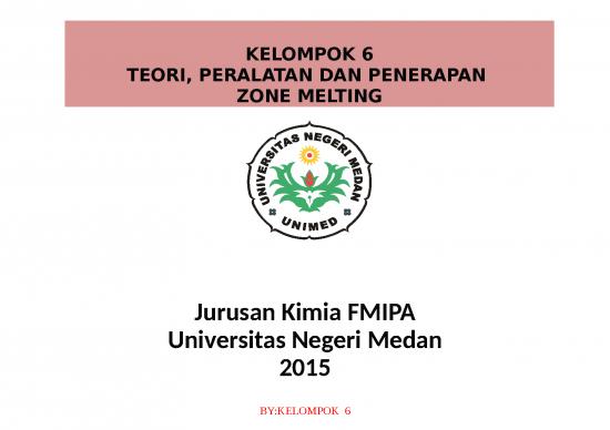 picture_Teori Peralatan Dan Penerapan Zone Melting