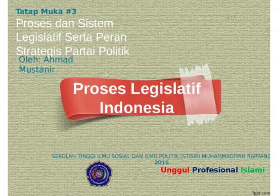 picture_Proses Legislatif Indonesia - Proses Dan Sistem Legislatif Serta Peran Strategis Partai Politik