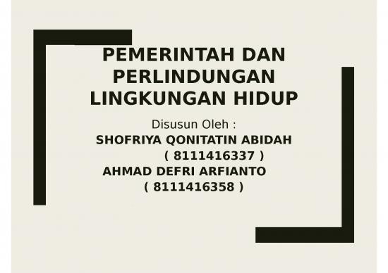 picture_Presentasi Usaha Ppt 4896 | Pemerintah Dan Perlindungan Lingkungan Hidup