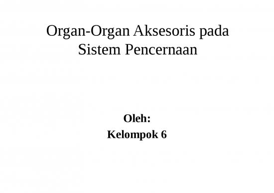 picture_Organ Organ Aksesoris Pada Sistem Pencernaan