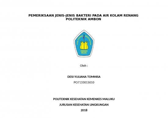 picture_Rumusan Penelitian 4918 | Pemeriksaan Jenis Jenis Bakteri Pada Air Kolam Renang