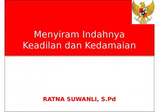 picture1_Menyiram Indahnya Keadilan Dan Kedamaian