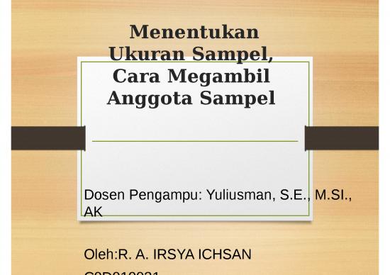 picture_Penelitian Deskriptif 4956 | Sampel - Menentukan Ukuran Sampel Cara Megambil Anggota Sampel