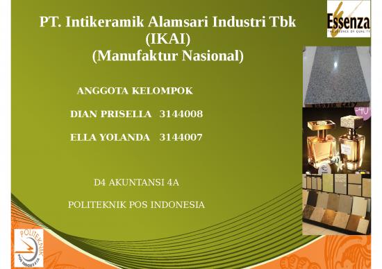 picture1_Presentasi Usaha Ppt 4961 | Profil Pt. Intikeramik Alamsari Industri Tbk  - Matriks Swot