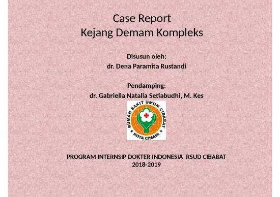 picture_Kejang Demam Kompleks - Case Report