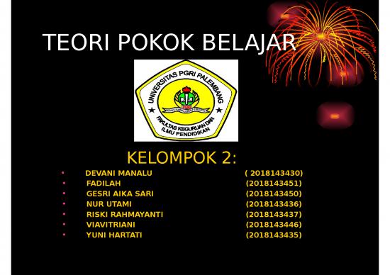 picture_Pendidikan Ppt 4987 | Teori Pokok Belajar