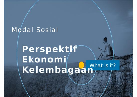 picture1_Modal Sosial - Perspektif Ekonomi Kelembagaan