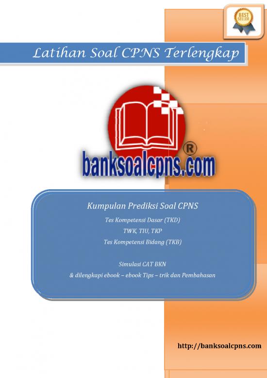 picture Kumpulan Soal Cpns Dan Jawabannya Pdf 5027 | Latihan Soal Cpns - Tkb Akuntansi