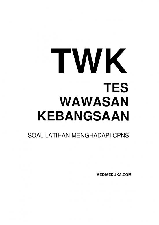picture Kumpulan Soal Cpns Pdf 5044 | Soal Latihan Cpns - Tes Wawasan Kebangsaan Twk