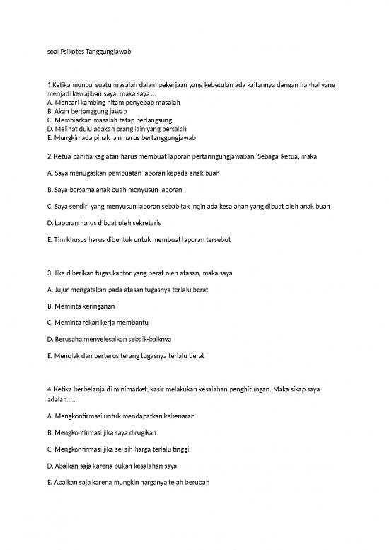 picture1_Laporan Doc 5065 | Soal Psikotes Tanggungjawab