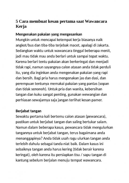 picture1_5 Cara Membuat Kesan Pertama Saat Wawancara Kerja