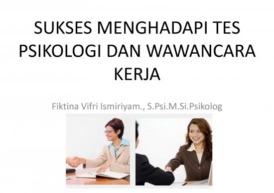 picture Psikolog Pdf 5089 | Sukses Menghadapi Tes Psikologi Dan Wawancara Kerja