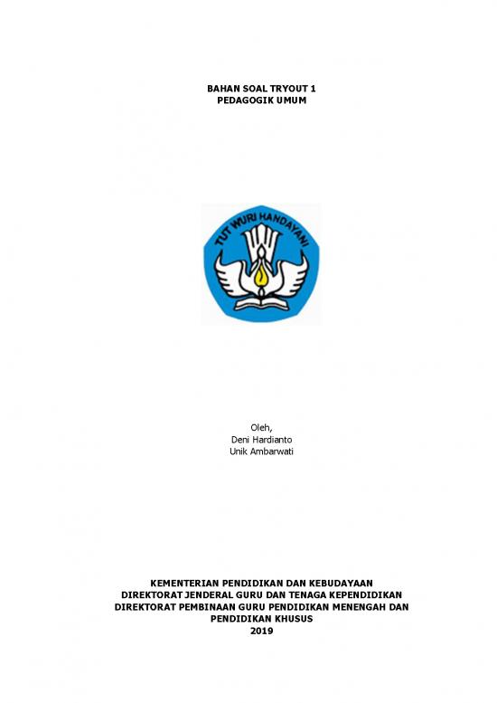 picture Klasifikasi Makhluk Hidup Pdf 5119 | Soal Pedagogik - Tryout 1 Pedagogik Umum