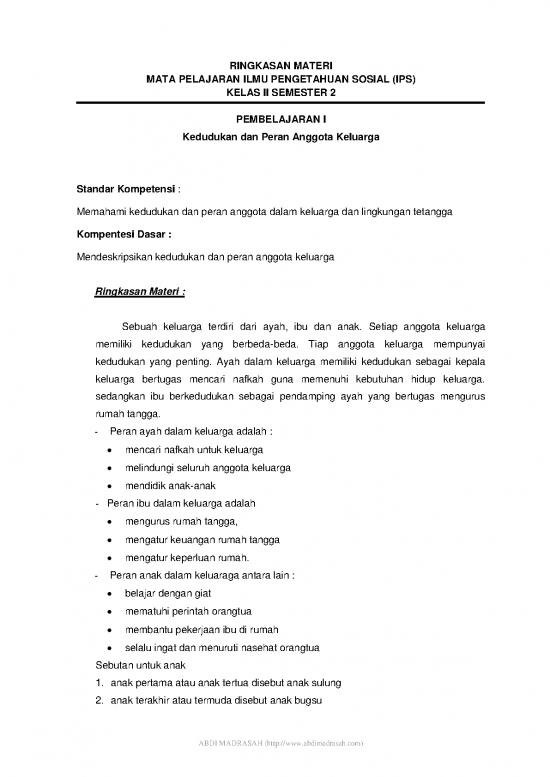 picture_Pembelajaran Pdf 5150 | Materi Kelas 2 - Ringkasan Materi Ilmu Pengetahuan Sosial Ips Semester 2