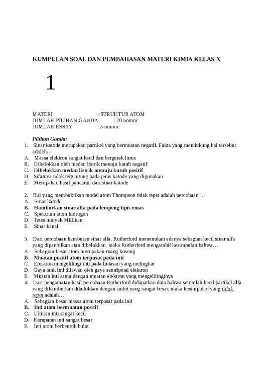 picture_Materi Kelas 10 - Soal Dan Pembahasan Kimia