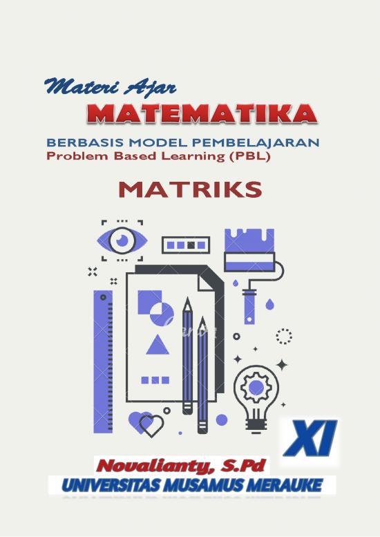 picture_Pembelajaran Pdf 5196 | Materi Kelas 11 - Matematika Matriks - Berbasis Model Pembelajaran - Problem Based Learning Pbl