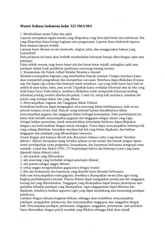 picture Laporan Doc 5199 | Materi Kelas 12 - Bahasa Indonesia Kelas Xii Sma