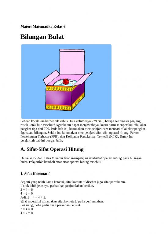 picture_Materi Kelas 6 Matematika - Bilangan Bulat