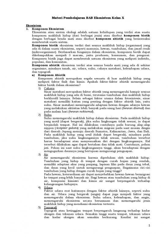 picture Pembelajaran Pdf 5217 | Materi Kelas 10 - Pembelajaran Bab Ekosistem