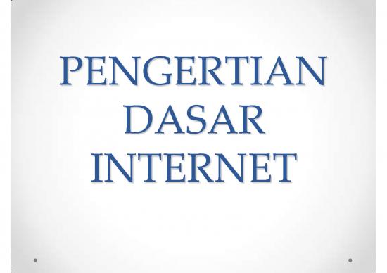 picture_Komunikasi Pdf 5284 | Materi Kelas 9 Tik - Pengertian Dasar Internet
