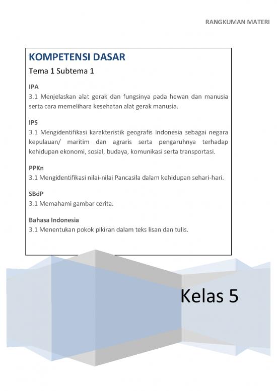 picture_Komunikasi Pdf 5299 | Materi Kelas 5 Tema 1 Subtema 1 - Rangkuman Materi