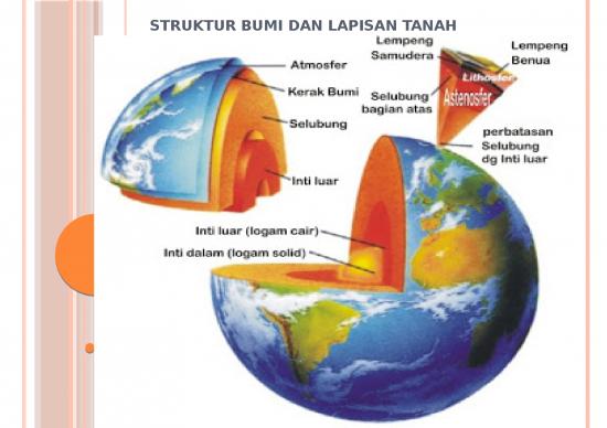 picture_Materi Kelas 5 Sd - Struktur Bumi Dan Lapisan Tanah