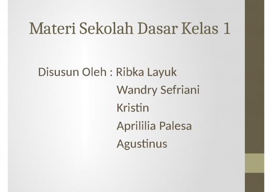 picture_Materi Kelas 1 Sd - Bola Beranting