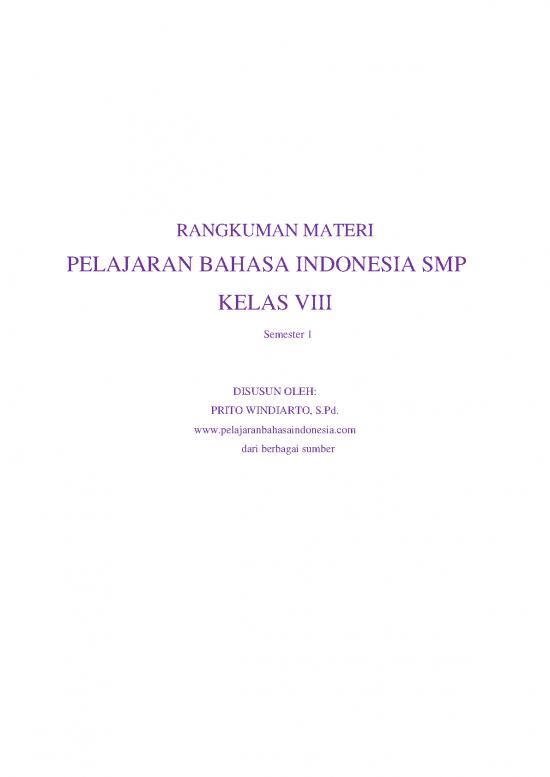 picture_Pembelajaran Pdf 5339 | Materi Kelas 8 Smp - Rangkuman Materi Pelajaran Bahasa Indonesia