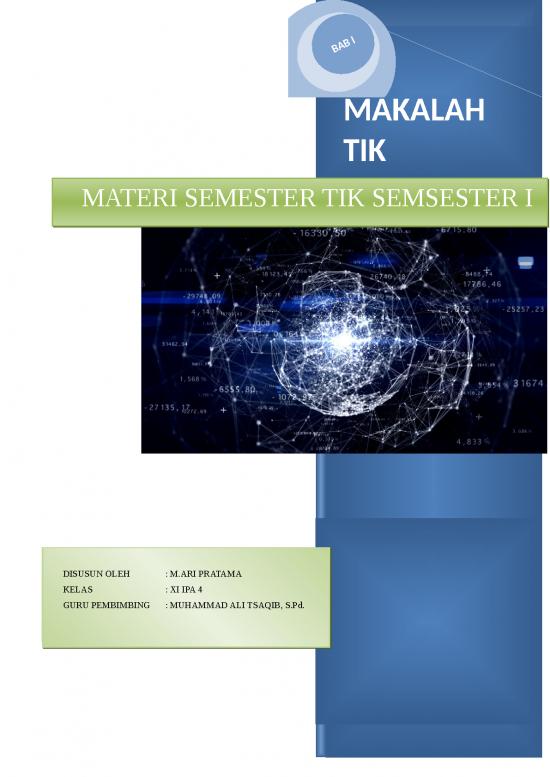 picture Materi Kelas 11 Semester 1  - Makalah Materi Tik