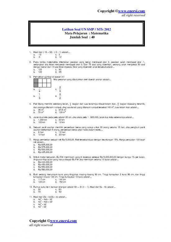 picture1_Matematika Pdf 5382 | Latihan Soal Un Matematika Smp