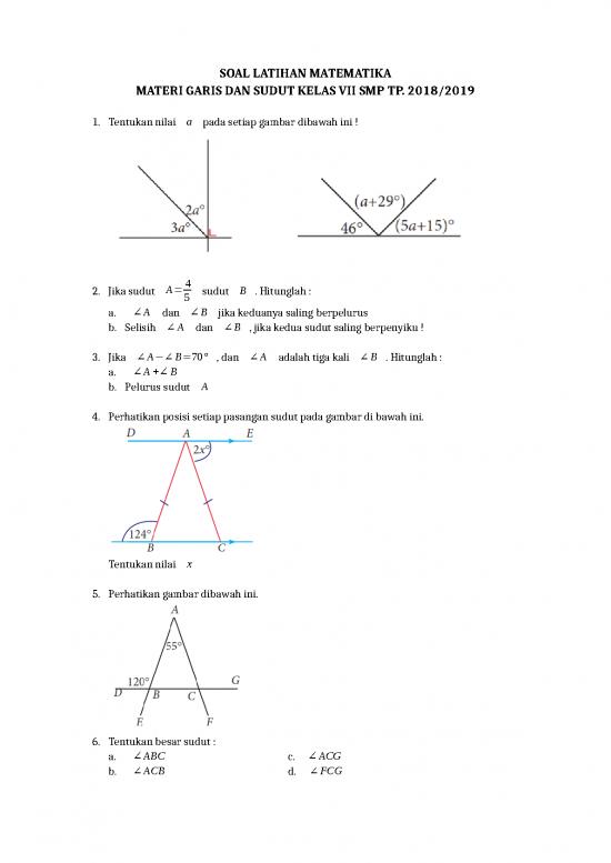 picture_Soal Matematika Kelas 7 Smp - Materi Garis Dan Sudut