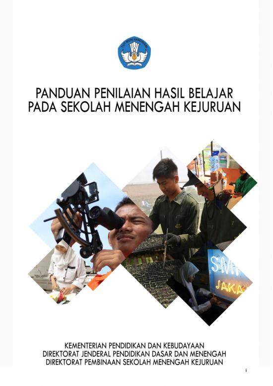 picture_Laporan Pdf 5416 | Panduan Penilaian Proses Dan Hasil Belajar Peserta Didik Smk 2018