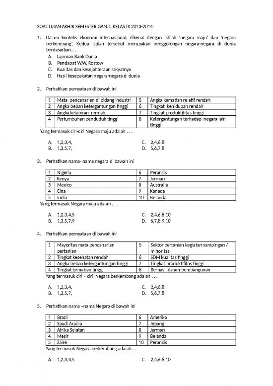 picture1_Laporan Doc 5463 | Soal Ujian Kelas 9 - Soal Ujian Akhir Semester Ganjil Ips