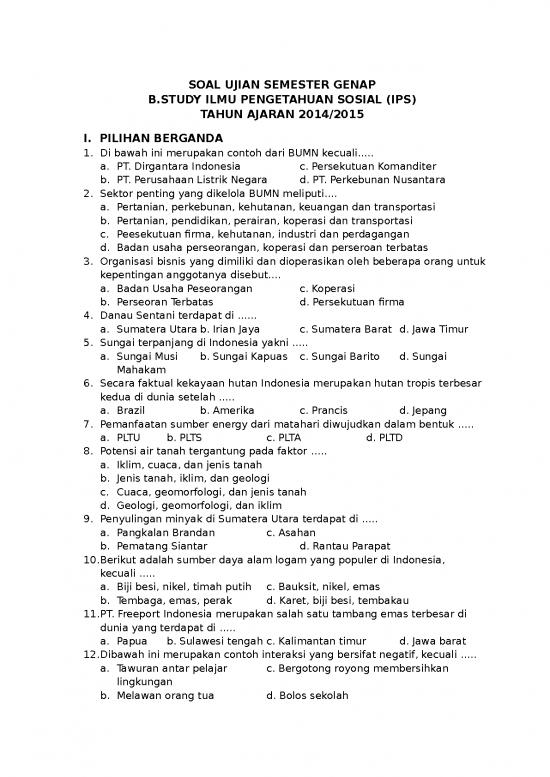 picture1_Presentasi Usaha 5495 | Soal Ujian Kelas 8 Smp - Soal Ujian Semester Genap Mata Pelajaran Ilmu Pengetahuan Sosial Ips