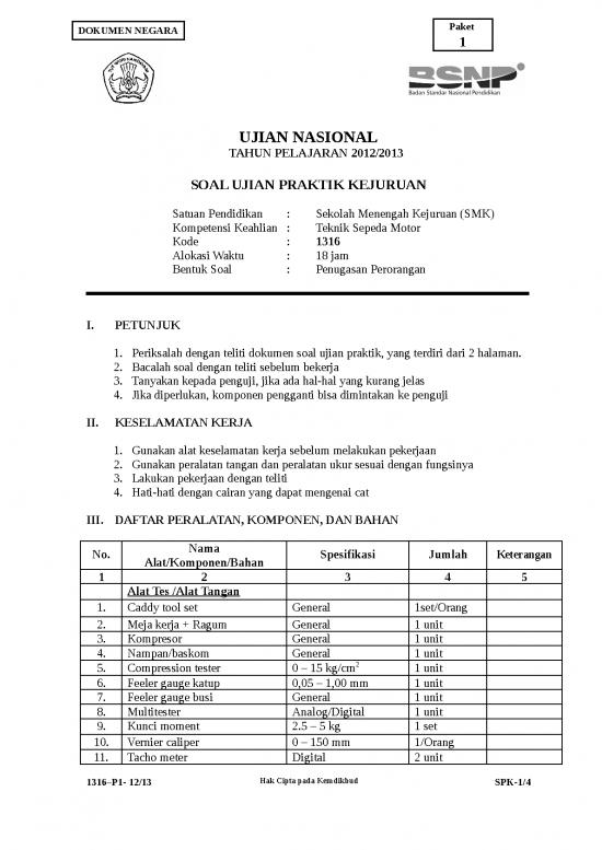picture1_Soal Ujian Smk - Soal Ujian Praktik Kejuruan Kompetensi Keahlian Teknik Sepeda Motor